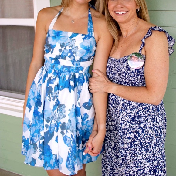 Mini floral dress - Picture 5 of 5